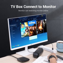 Buy Vention HDMI Cable to VGA+Audio & USB Power - ABIBH - HDMI Cable to VGA+Audi... in Cyprus, Nicosia, Limassol, Larnaka, Pafos