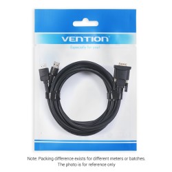 Buy Vention HDMI Cable to VGA+Audio & USB Power - ABIBH - HDMI Cable to VGA+Audi... in Cyprus, Nicosia, Limassol, Larnaka, Pafos