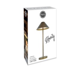 Buy KELU LIBERTY Table Lamp - USB-C Rechargeable IP54 Aluminium 240LM 4000mAh Br... in Cyprus, Nicosia, Limassol, Larnaka, Pafos