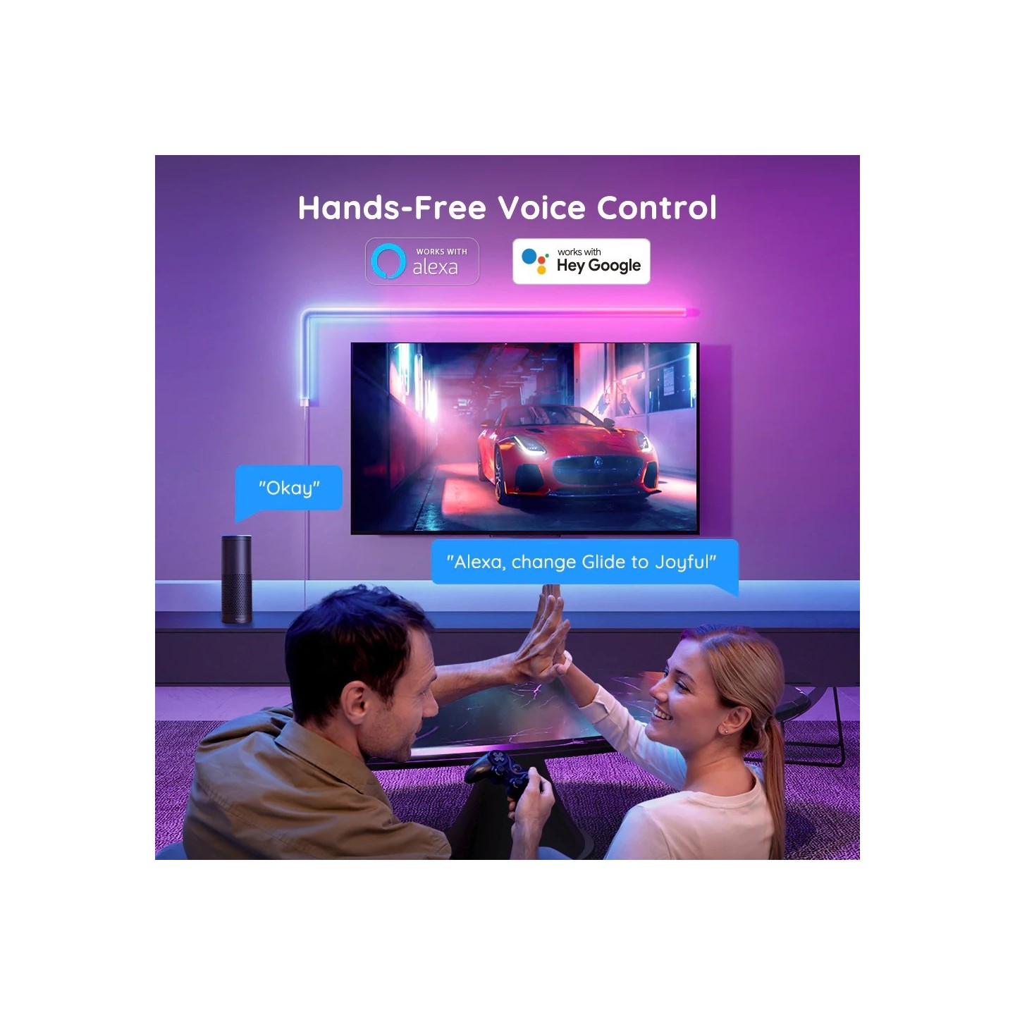 Govee Glide Wall Light - B6062C01 - (4+1) — Buy in Cyprus with Fast Delivery