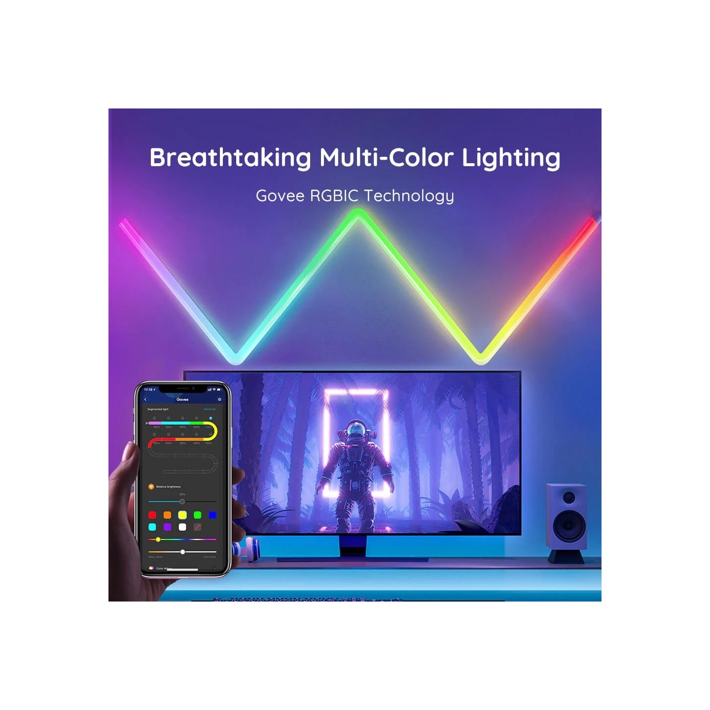 Govee Glide Wall Light - B6062C01 - (4+1) — Buy in Cyprus with Fast Delivery