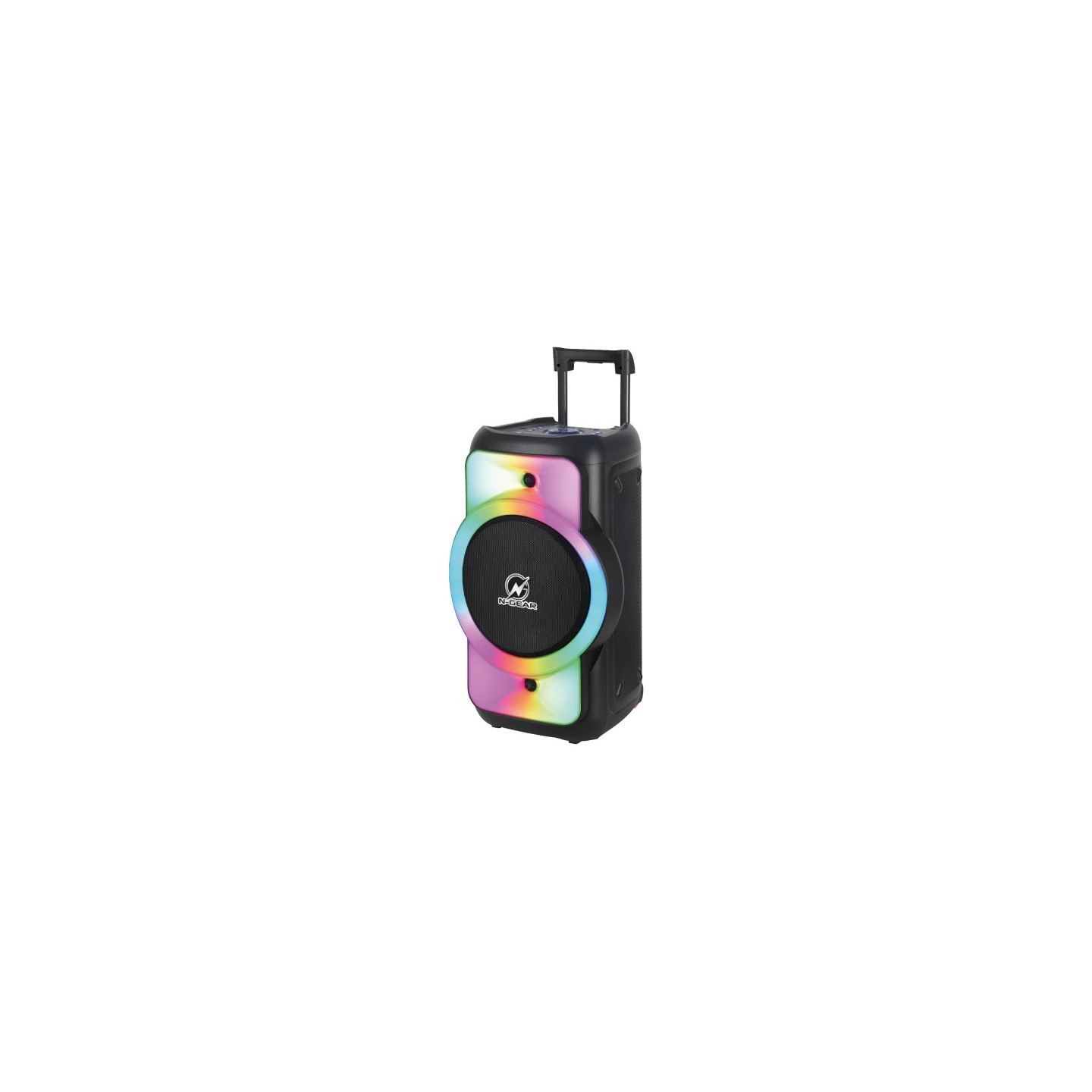 N-Gear Portable Karaoke Speaker with Lights - JUKE 12 LPG - Portable Karaoke Speaker with Lights