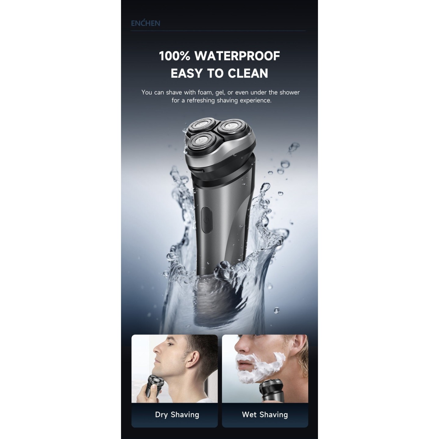 Enchen Shaver - BLACKSTONE MAX USB-C 600mAh — Buy in Cyprus with Fast Delivery