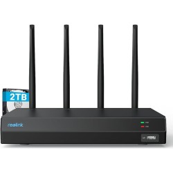 Buy Reolink KIT WiFi NVR - 12 Channel 16MP WiFi6+4LAN+2TB HDD in Cyprus, Nicosia, Limassol, Larnaka, Pafos