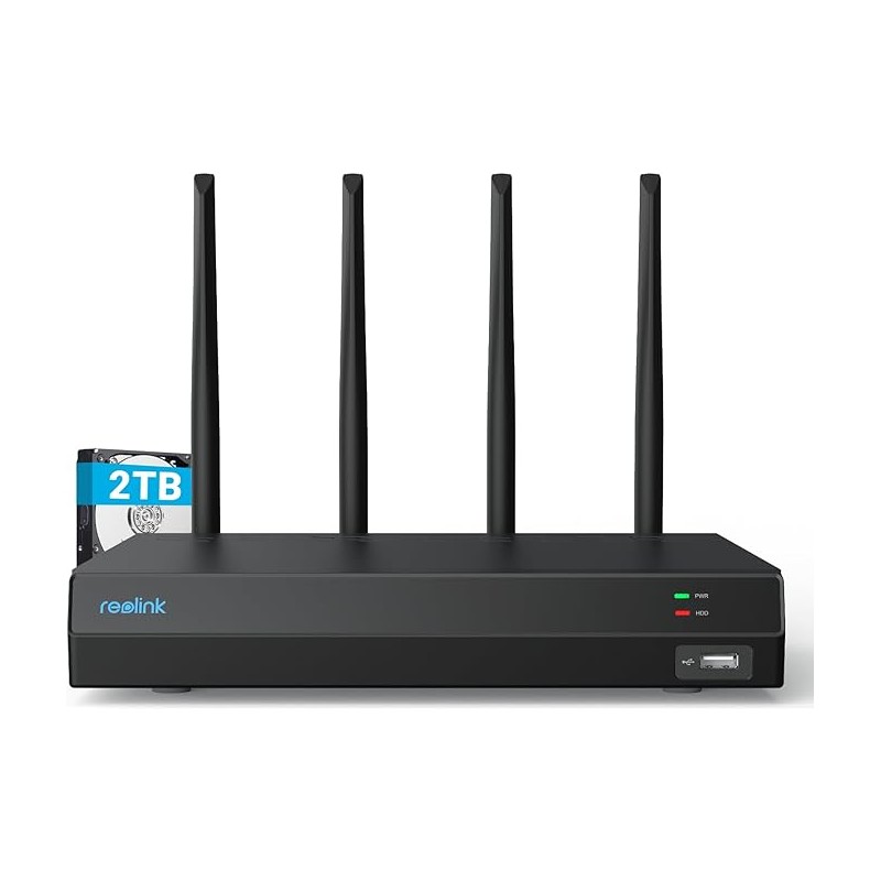 Buy Reolink KIT WiFi NVR - 12 Channel 16MP WiFi6+4LAN+2TB HDD in Cyprus, Nicosia, Limassol, Larnaka, Pafos