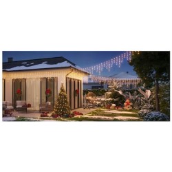 Buy Govee Outdoor Smart Icicle Lights - H70D13D1 - 10m RGBICW in Cyprus, Nicosia, Limassol, Larnaka, Pafos