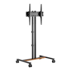 Buy Brateck TV Trolley - FS47-44T-01W - 40x40, 1.25m, 35kg in Cyprus, Nicosia, Limassol, Larnaka, Pafos