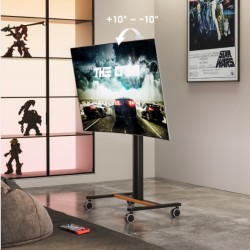 Buy Brateck TV Trolley - FS47-44T-01W - 40x40, 1.25m, 35kg in Cyprus, Nicosia, Limassol, Larnaka, Pafos