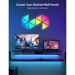 Buy Govee Gaming Wall Glide Triangle Light Panels - B6067 - 10pack in Cyprus, Nicosia, Limassol, Larnaka, Pafos