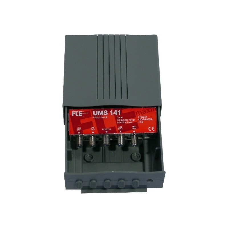 Buy FTE DiSEqC Switch - UMS141 - 4-1 in Cyprus, Nicosia, Limassol, Larnaka, Pafos