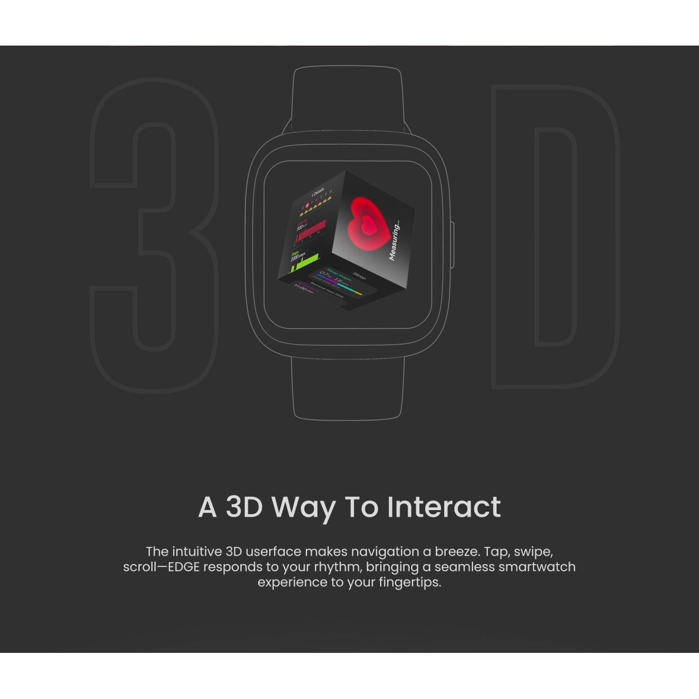 HiFuture Fashion SmartWatch - EDGE - Pink — Buy in Cyprus with Fast Delivery