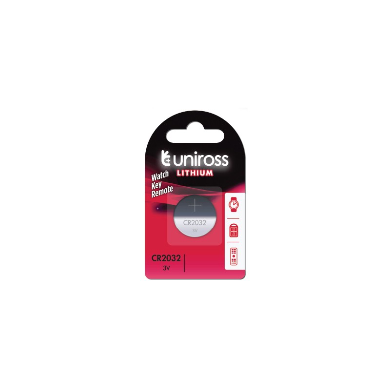 Buy Uniross Button Cell Lithium Battery - CR2032 - Button Cell Lithium Battery (... in Cyprus, Nicosia, Limassol, Larnaka, Pafos