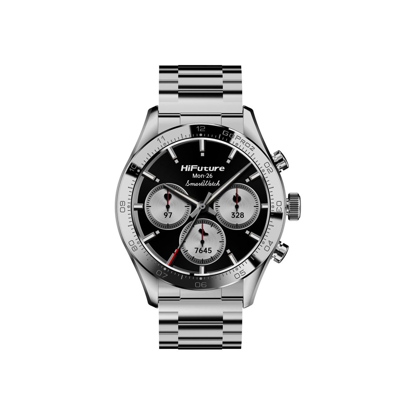 HiFuture Luxury Classy SmartWatch - GO PRO2 - Silver — Buy in Cyprus with Fast Delivery