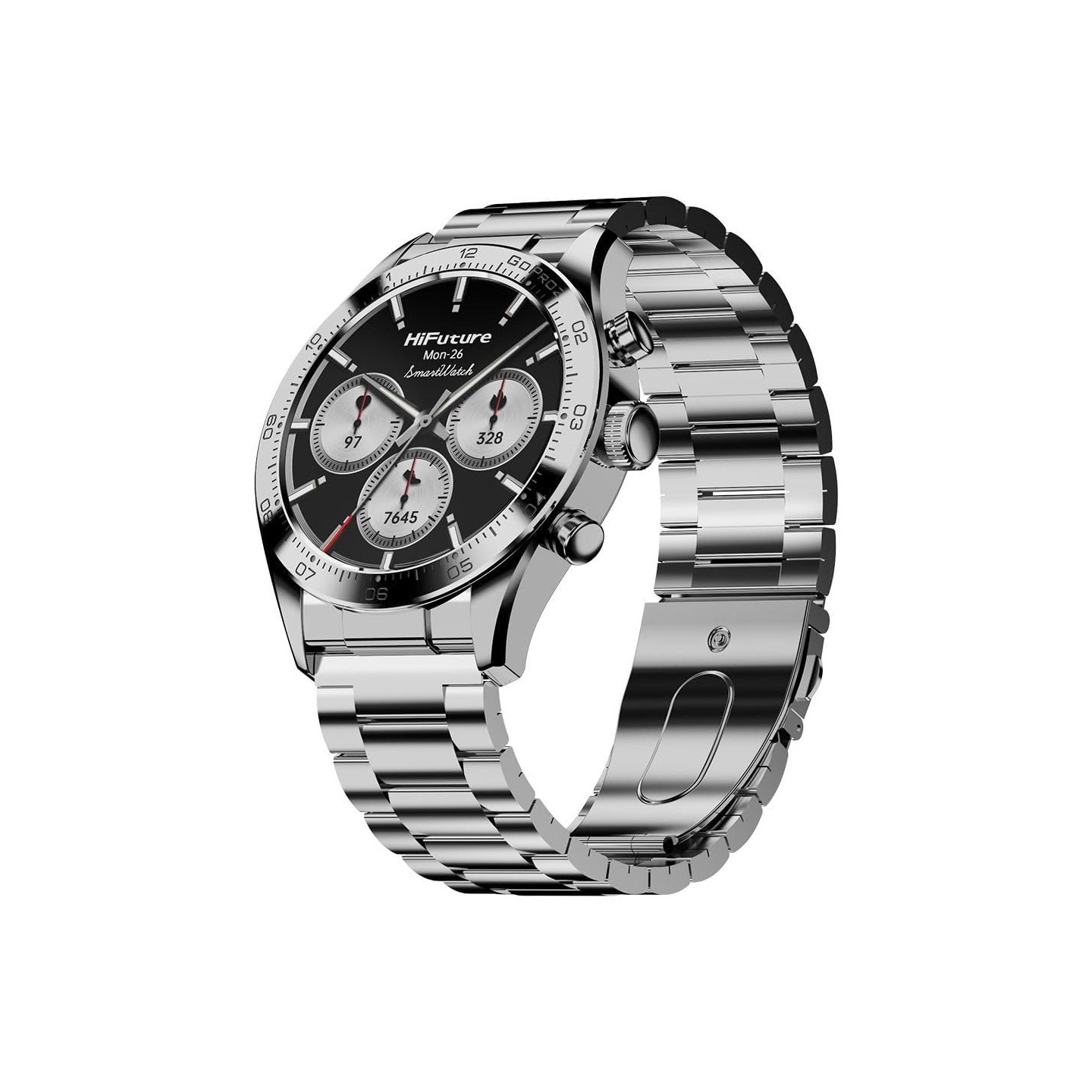 HiFuture Luxury Classy SmartWatch - GO PRO2 - Silver — Buy in Cyprus with Fast Delivery
