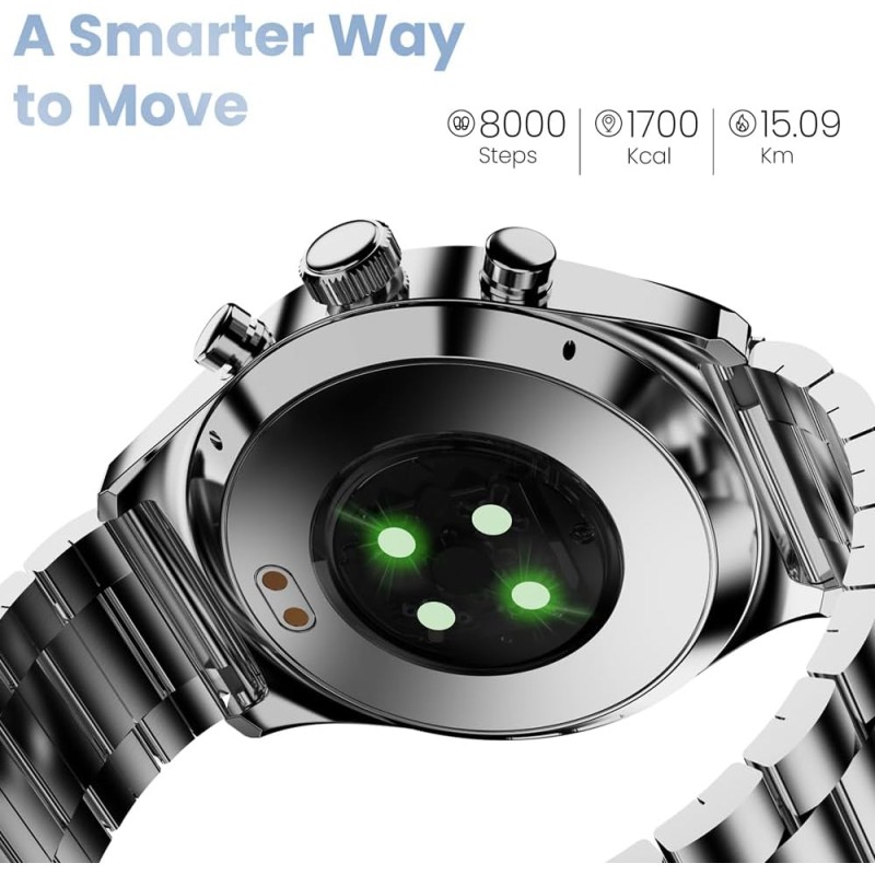 Buy HiFuture Luxury Classy SmartWatch - GO PRO2 - Silver in Cyprus, Nicosia, Limassol, Larnaka, Pafos