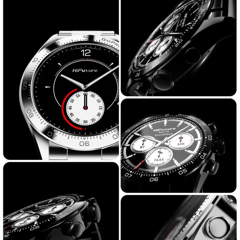 Buy HiFuture Luxury Classy SmartWatch - GO PRO2 - Silver in Cyprus, Nicosia, Limassol, Larnaka, Pafos