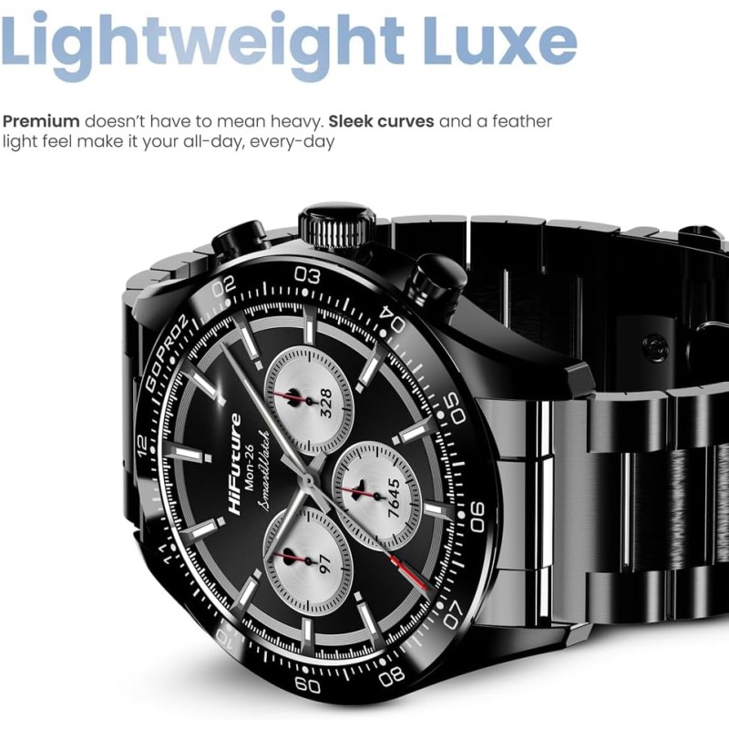Buy HiFuture Luxury Classy SmartWatch - GO PRO2 - Silver in Cyprus, Nicosia, Limassol, Larnaka, Pafos