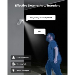 Buy Reolink IP Bullet Camera - RLC-81PA - (P330P) 8MP 180° Pan Auto Tracking Co... in Cyprus, Nicosia, Limassol, Larnaka, Pafos