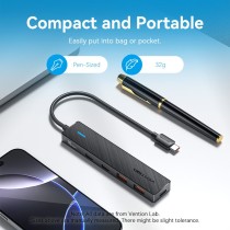 Vention CHYBB USB-C Hub – 2xA 2xC 10Gbps | Armenius Store