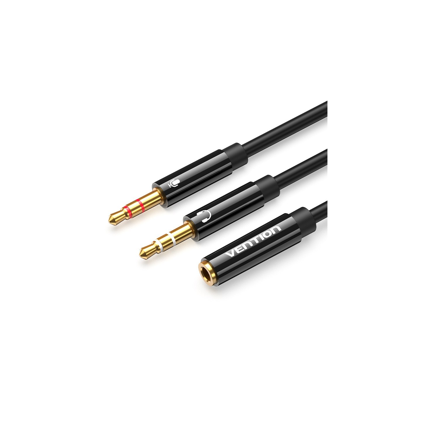 Vention AUDIO 3.5mm F to 2x3.5mm M Splitter Cable - BBTBY - 0.3m — Buy in Cyprus with Fast Delivery