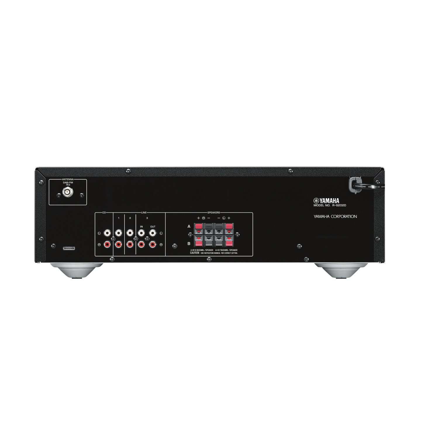 Yamaha Stereo Audio Receiver - R-S202D - FM BT 2x100W@8ohm — Buy in Cyprus with Fast Delivery
