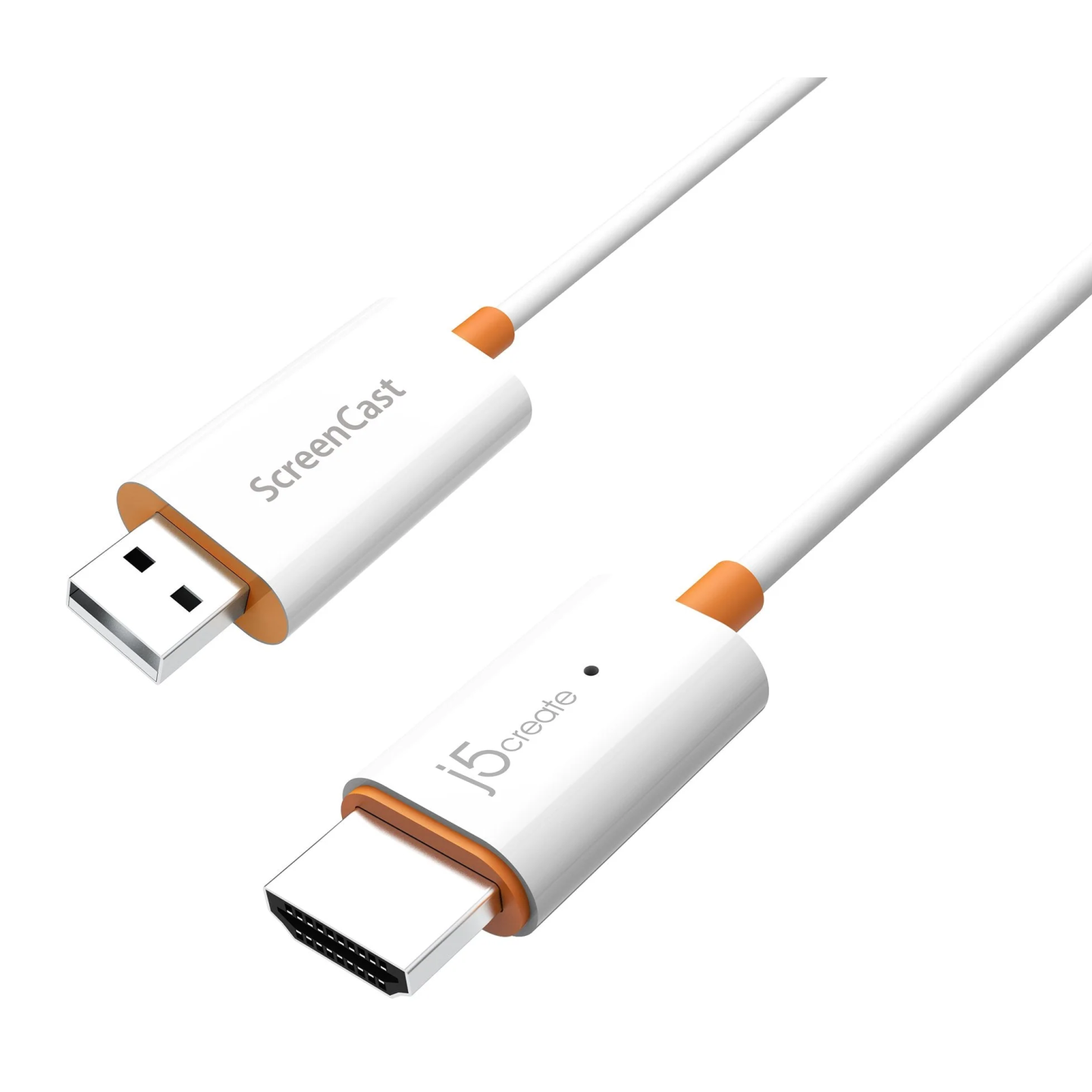 j5create Screencast Wireless Display Adapter - JVAW56 - HDMI 1080p Miracast AirPlay USB Powered