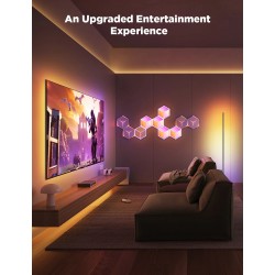 Buy Govee Gaming Wall Glide Hexa Ultra Light Panels - H606A - 7pcs (EU) in Cyprus, Nicosia, Limassol, Larnaka, Pafos