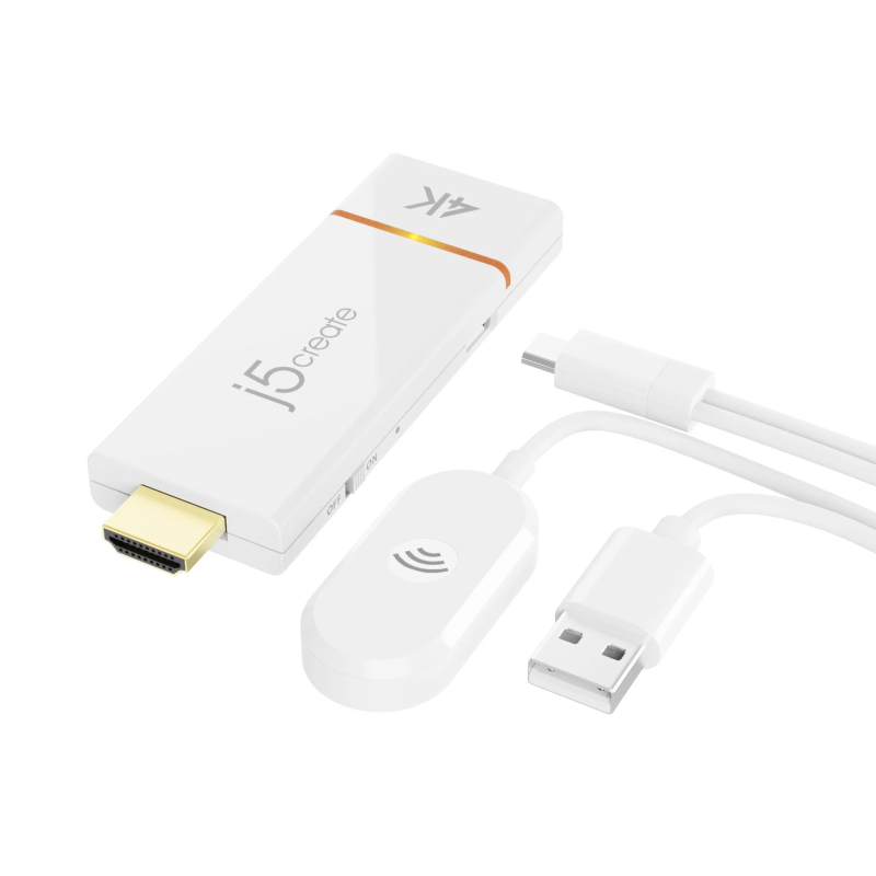 Buy j5create Screencast Wireless Display Adapter - JVAW76 - HDMI 4K Miracast Air... in Cyprus, Nicosia, Limassol, Larnaka, Pafos