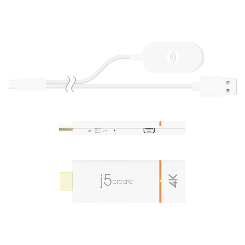 Buy j5create Screencast Wireless Display Adapter - JVAW76 - HDMI 4K Miracast Air... in Cyprus, Nicosia, Limassol, Larnaka, Pafos