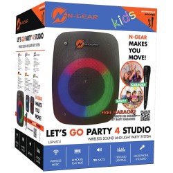 Buy N-Gear Karaoke Speaker - LGP4 - Kids Portable Karaoke Speaker with BT & USB ... in Cyprus, Nicosia, Limassol, Larnaka, Pafos
