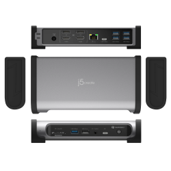 Buy j5create Thunderbolt 4 Docking Station 15-in-1 - JTD568 - Supports 4 x 4K Di... in Cyprus, Nicosia, Limassol, Larnaka, Pafos