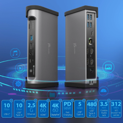 Buy j5create Thunderbolt 4 Docking Station 15-in-1 - JTD568 - Supports 4 x 4K Di... in Cyprus, Nicosia, Limassol, Larnaka, Pafos