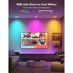 Buy Govee Smart Recessed Lights - B601B - 4'' Wi-Fi & BT RGBWW 850 Lumen with Ju... in Cyprus, Nicosia, Limassol, Larnaka, Pafos