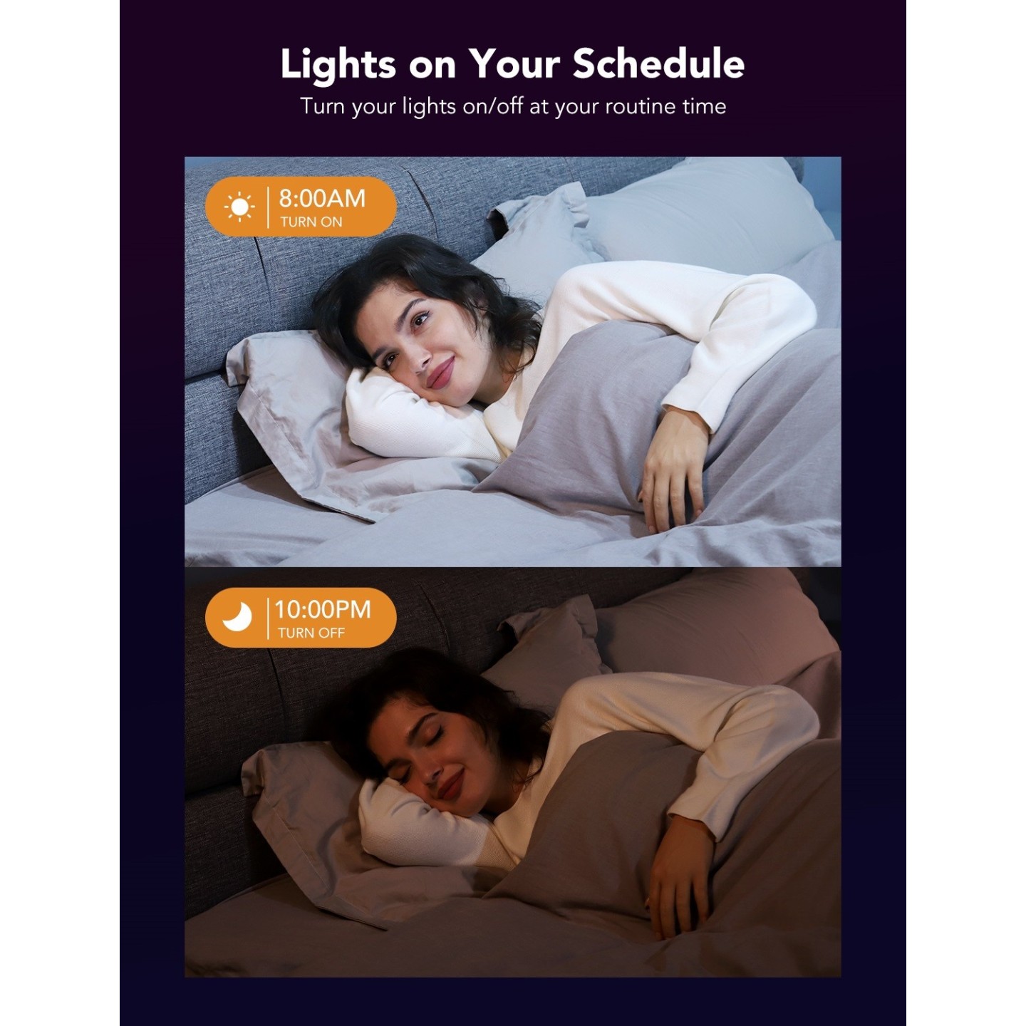 Govee Smart Recessed Lights - B601B - 4'' Wi-Fi & BT RGBWW 850 Lumen with Junction Box (2 Pack)