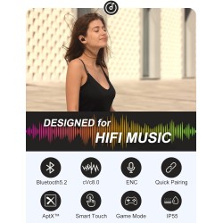 Buy Edifier Earbuds - X3S - TWS Earbuds BT5.2 Black in Cyprus, Nicosia, Limassol, Larnaka, Pafos