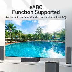 Buy Vention HDMI Cable - AAUBH - 2.1 8K Braided 2.0m in Cyprus, Nicosia, Limassol, Larnaka, Pafos