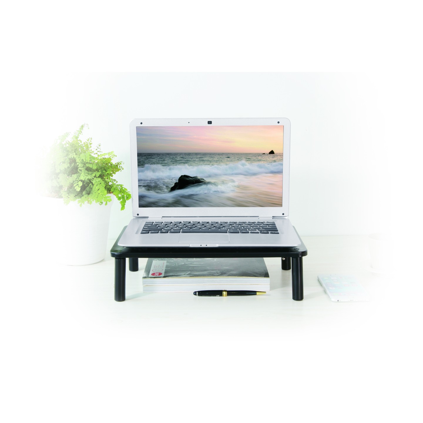 Brateck STB-081 Height Adjustable Monitor Stand - 13-32" (Boxed) — Buy in Cyprus with Fast Delivery