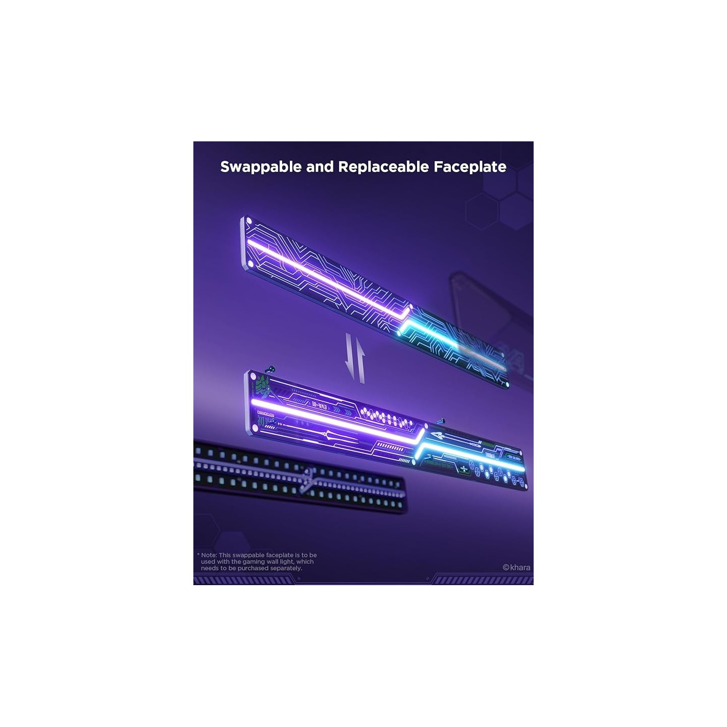 Govee Gaming Wall - H6063 - Swappable Faceplates — Buy in Cyprus with Fast Delivery