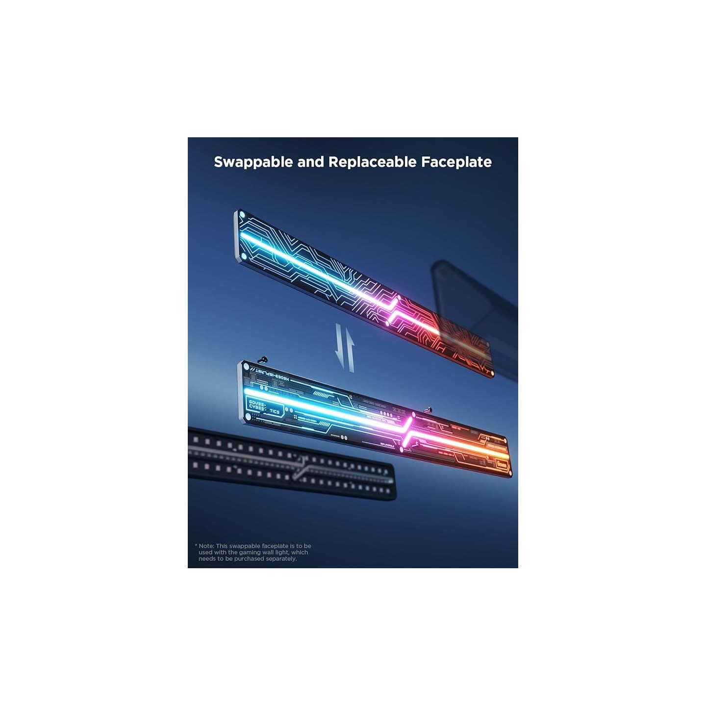 Govee Gaming Wall - H6063 - Swappable Faceplates — Buy in Cyprus with Fast Delivery