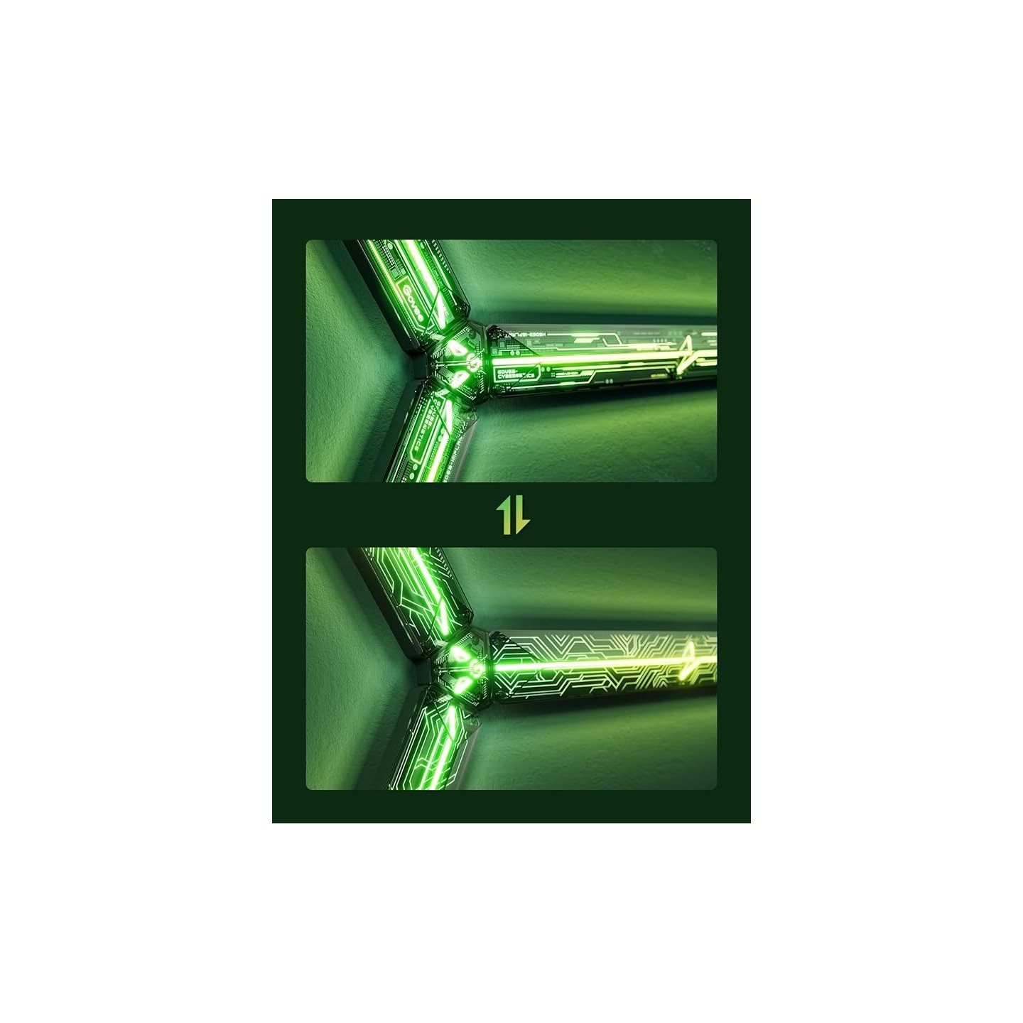 Govee Gaming Wall - H6063 - Swappable Faceplates — Buy in Cyprus with Fast Delivery