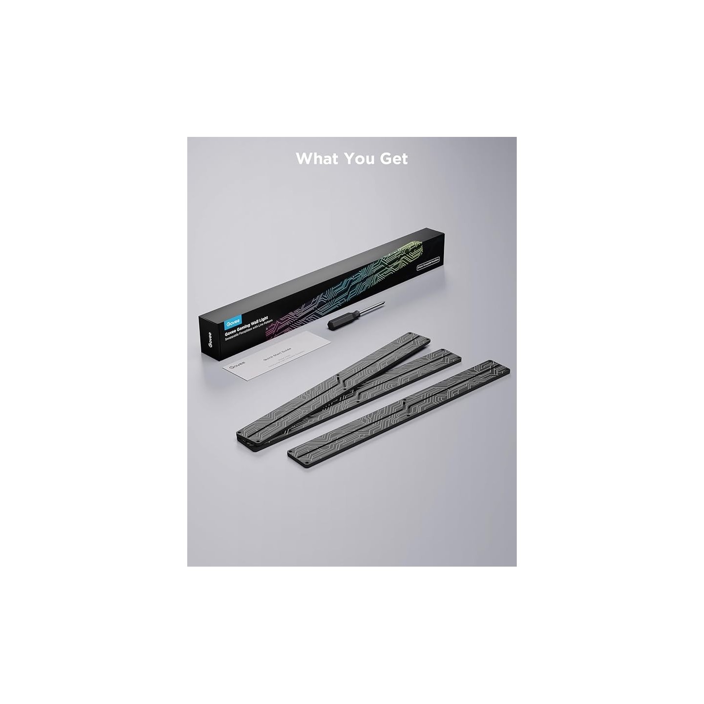 Govee Gaming Wall - H6063 - Swappable Faceplates — Buy in Cyprus with Fast Delivery