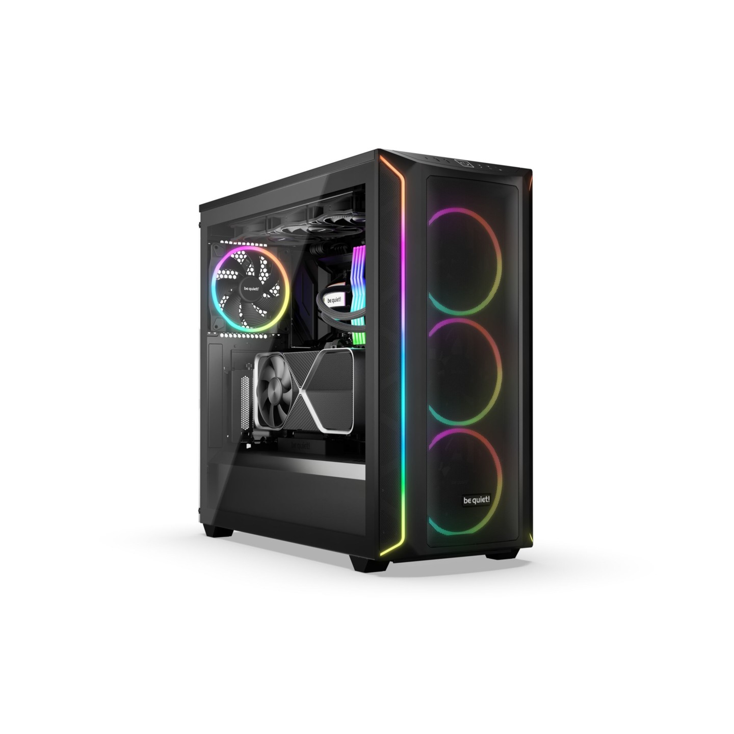 be quiet! Shadow Base 800 FX Mid Tower PC Case Black ARGB Fans E-ATX USB-C (Boxed) — Buy in Cyprus with Fast Delivery
