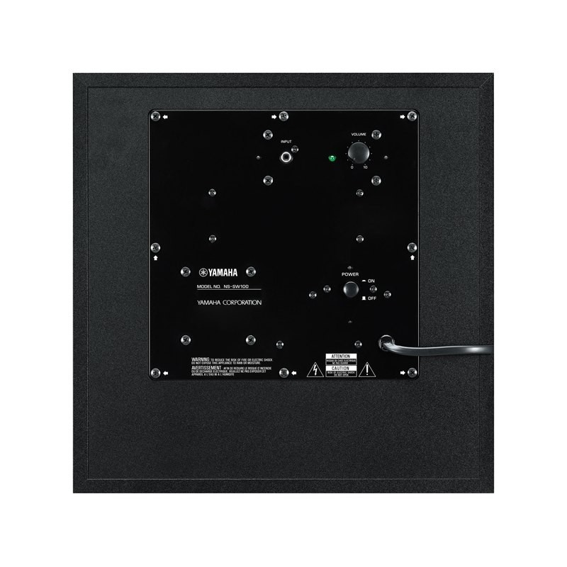 Buy Yamaha Active Subwoofer - NS-SW100B - 100W Advanced Bass in Cyprus, Nicosia, Limassol, Larnaka, Pafos