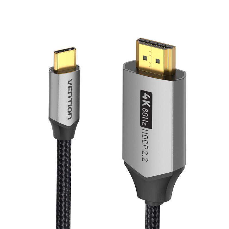 Buy Vention USB-C to HDMI Converter Cable - CRBBF - Braided 4K60Hz 1.0m in Cyprus, Nicosia, Limassol, Larnaka, Pafos