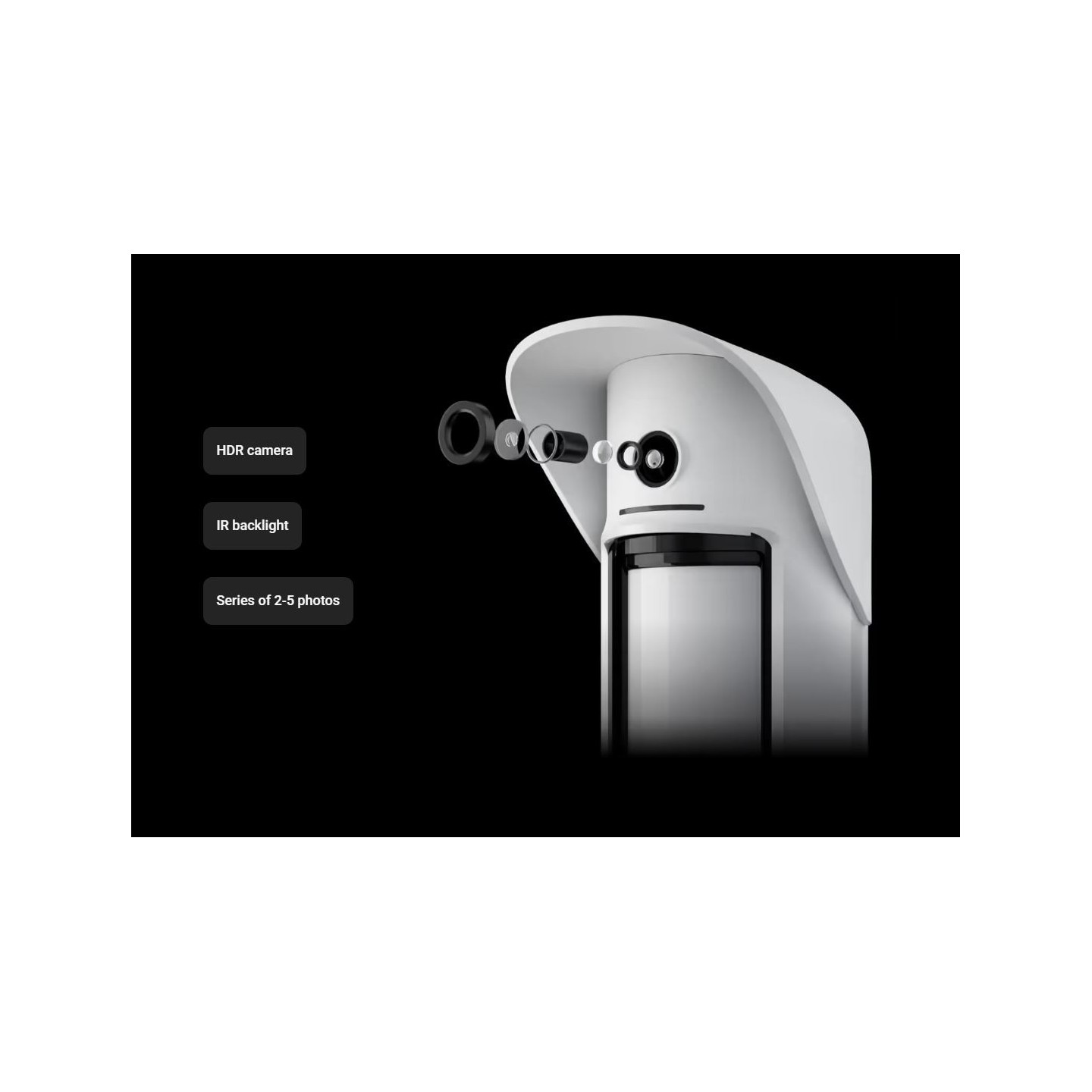 AJAX PIR MotionCam Outdoor - PhOD - PIR MotionCam Outdoor — Buy in Cyprus with Fast Delivery