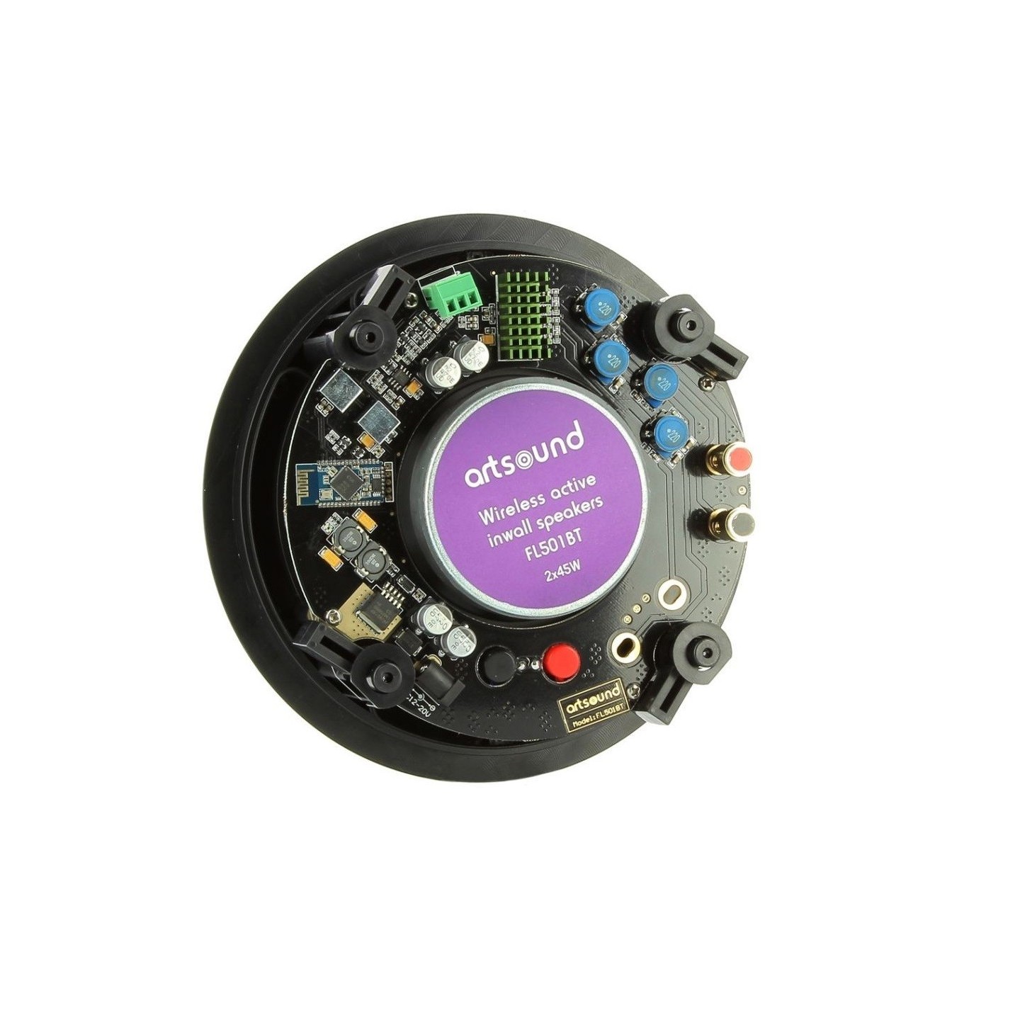 Artsound FLAT - FL501BT - Flat Bluetooth Ceiling Speakers (PAIR) — Buy in Cyprus with Fast Delivery