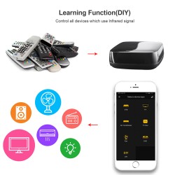 Buy WOOX Wi-Fi Smart Universal IR Remote - R4294 - Wi-Fi Smart Universal IR Remote in Cyprus, Nicosia, Limassol, Larnaka, Pafos