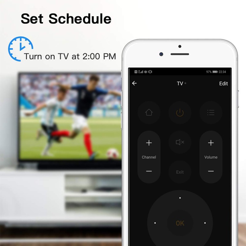 Buy WOOX Wi-Fi Smart Universal IR Remote - R4294 - Wi-Fi Smart Universal IR Remote in Cyprus, Nicosia, Limassol, Larnaka, Pafos