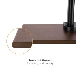 Buy Brateck TV Floorstand 40x40 1.07m 35kg Shelf & MDF - FS41-44T-02 - 40x40, 1.... in Cyprus, Nicosia, Limassol, Larnaka, Pafos