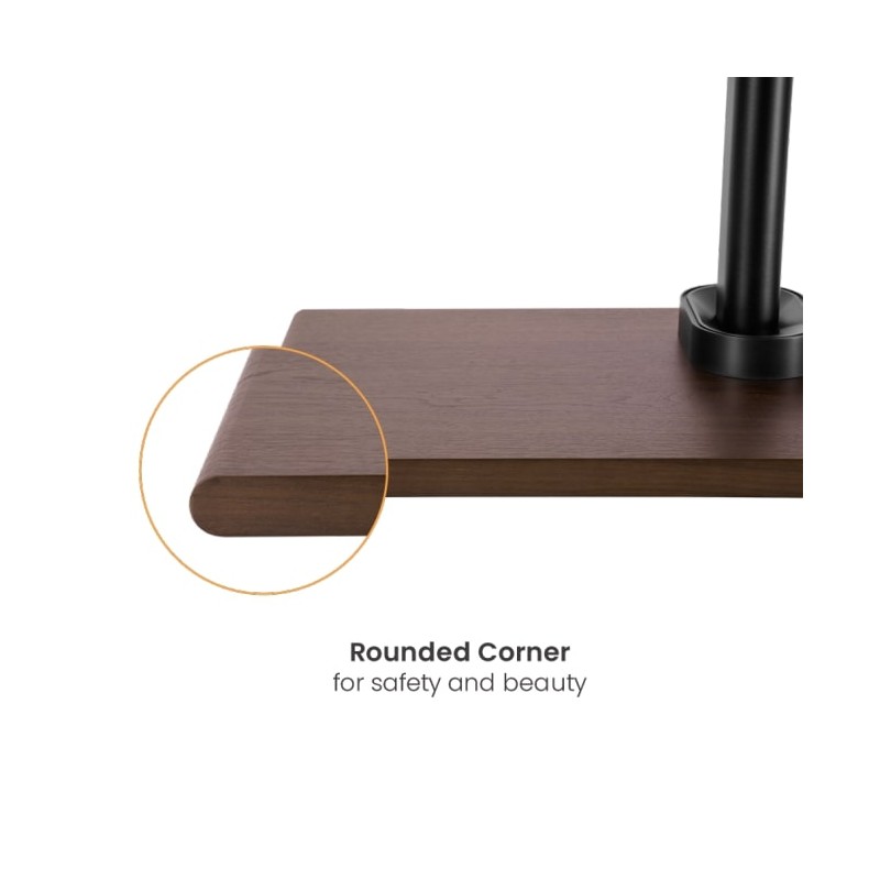 Buy Brateck TV Floorstand 40x40 1.07m 35kg Shelf & MDF - FS41-44T-02 - 40x40, 1.... in Cyprus, Nicosia, Limassol, Larnaka, Pafos